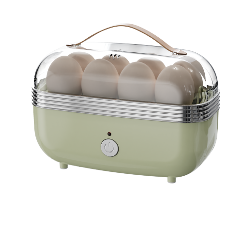 Quick and Easy Breakfast Solution: Automatic Electric Egg Boiler with Plastic Auto-Off Function for Home Use