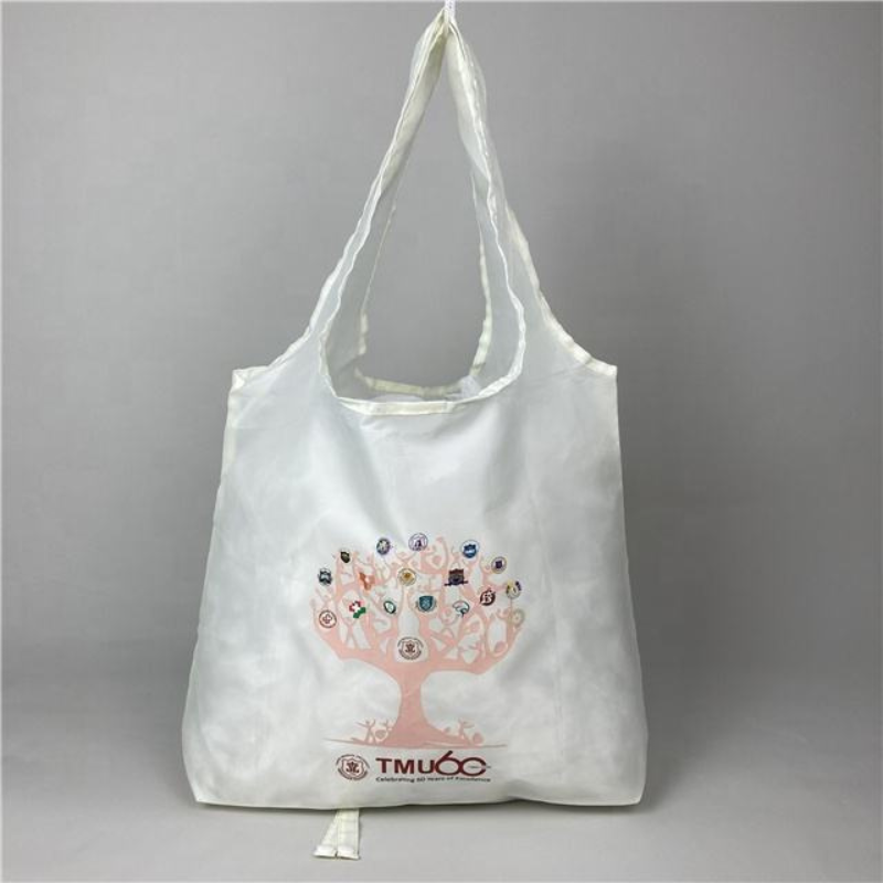 Recycle Cotton Nylon T Shirt Tote Bag