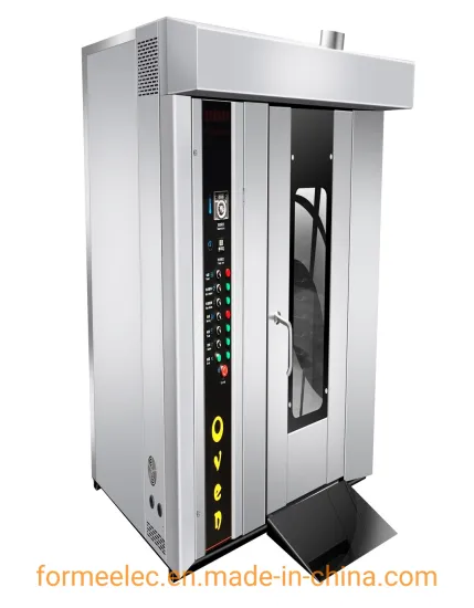 Bakery Equipment Bread Baking Machine Gas Oven 16 Trays Rotary Convection Oven
