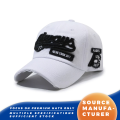 Topi Bisbol Bordir Tambalan Retro yang Dicuci