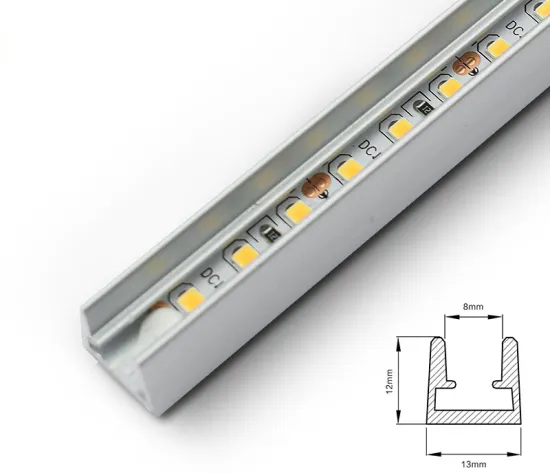 Cabinet Shelf Light for 8.2-14mm Thick Glass - 30-120cm LED Strip
