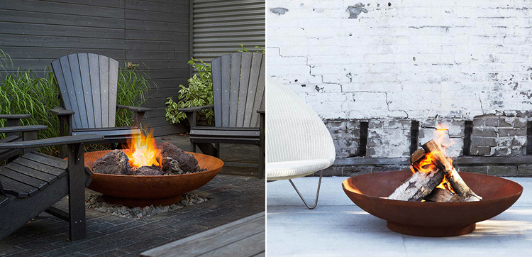 bowl fire pit