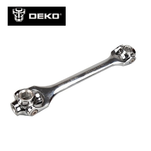 8 in 1 40Cr flexible head combination dog bone wrench adjustable wrench