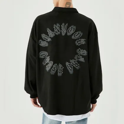 Fashion Brand Men's Printed Sweatshirt Autumn