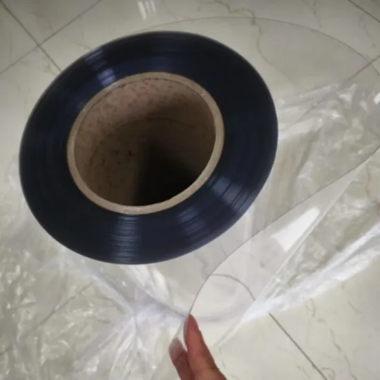 Printing transparent PET rigid film for blister packaging
