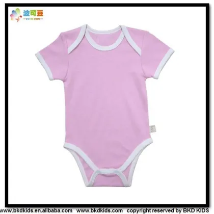 BKD plain color newborn bamboo onesie