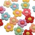 Kawaii Hars Bloem Hanger Plaksteen Cabochon Zonnebloem DIY Craft Accessoires Kralen Haarspeldjes Telefoon Case Ornament