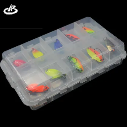 20-Piece Assorted Fishing Lures Set: Metal Spinners, Spoons, and Bait for Trout, Mullet, and Slipper Fish