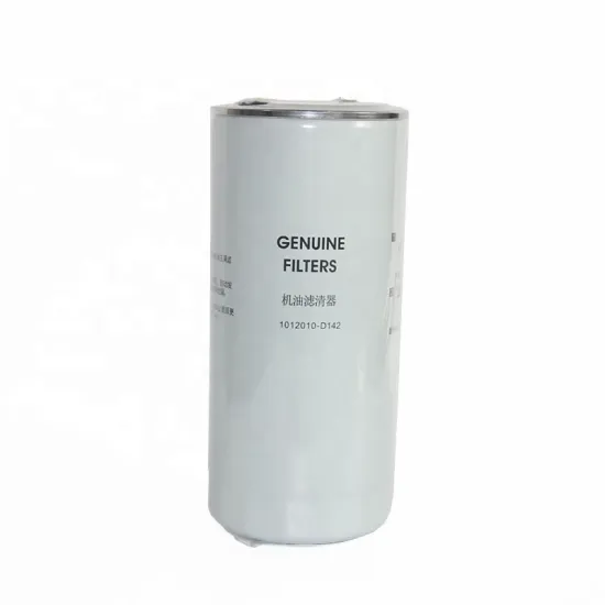 Oil Filter for FAW: Engineering Machinery Part 1012010AD1 and 1012010A52D
