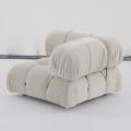 Samt Mario Bellini Camaleonda Schnittsofa-Set