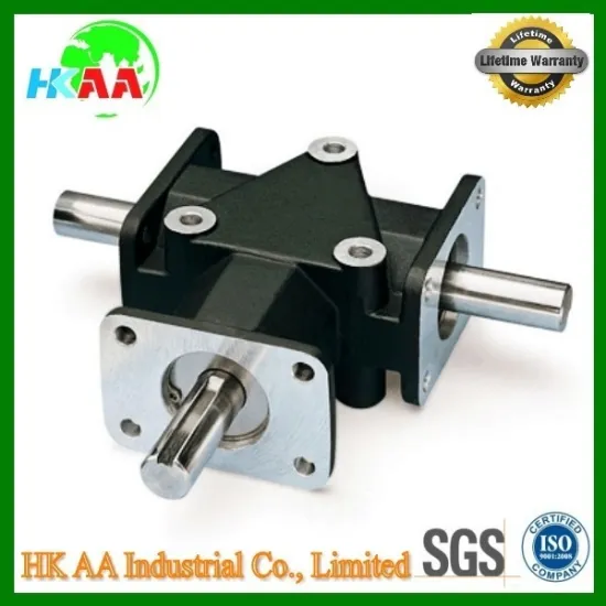 Custom high quality 3-Way Right Angle Crown Gear Drives TS standard