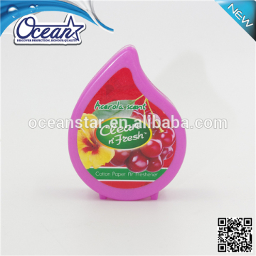 10g water drop shape car air freshener, wholesale air freshener, car air freshener