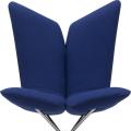 Angel chair swivel arm chair by Busk+Hertzog