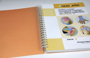 Colorful Stone Paper Custom Spiral   Yo Binding Notebook Printing For Students Diary