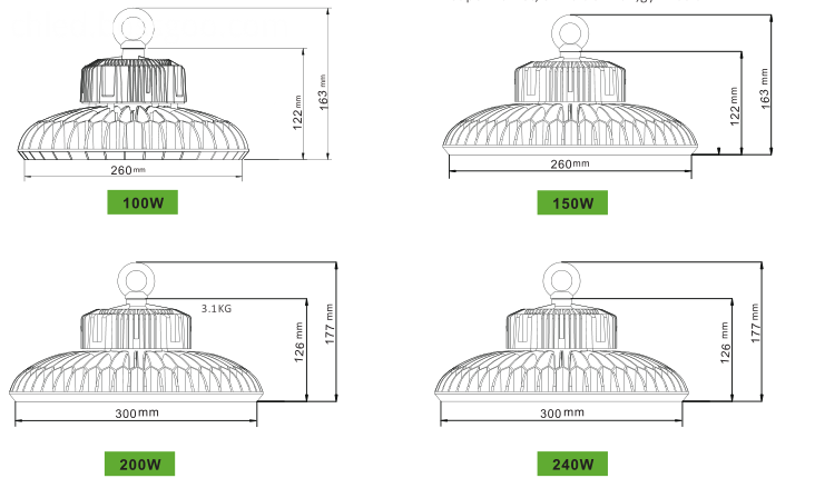 UFO led light