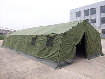 Breathable and Waterproof 50 Persons Green Military Tent