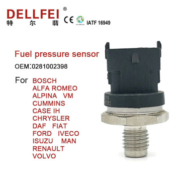 Common rail pressure sensor price0281002398 ForCUMMINS IVECO