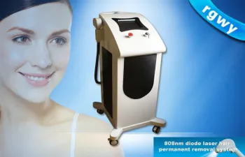 High Power 808nm Diode Painless Laser Hair Removal Equipment For Women