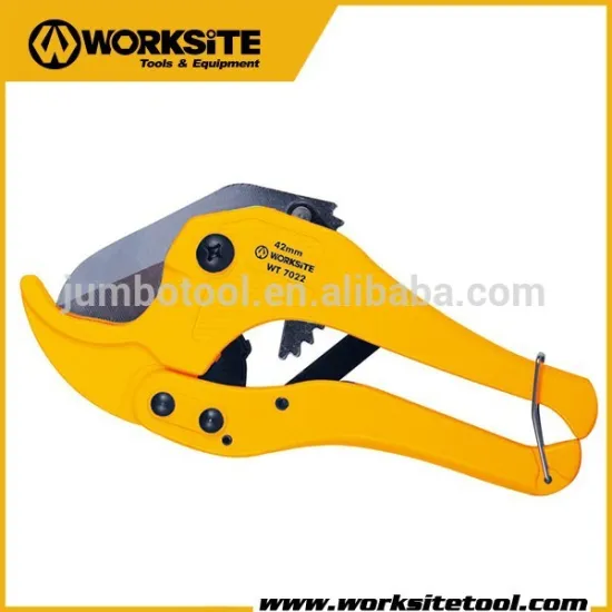 WT7022 Worksite Brand Hand Tools 42mm PVC Pipe Cutter / Scissors
