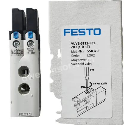 FESTOSS VUVB-ST12-B52-ZH-QX-D-1T1 558370 Solenoid Valve