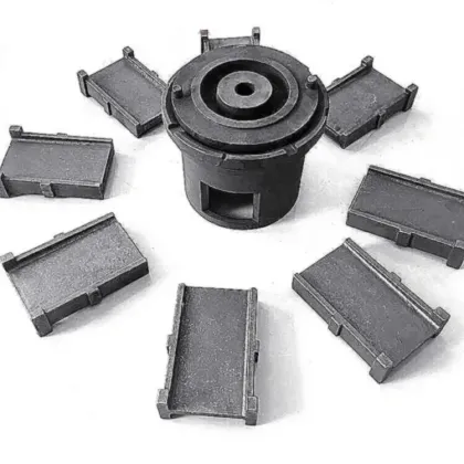 Finely Processed Spare Parts: Wheel, Impeller, Control Cage, Blade, Abrator