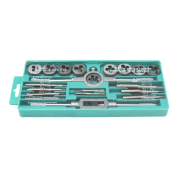 Set di tocco e stampo metrico 20pcs: strumenti di allevatore completo per l'elaborazione del filo con la vite