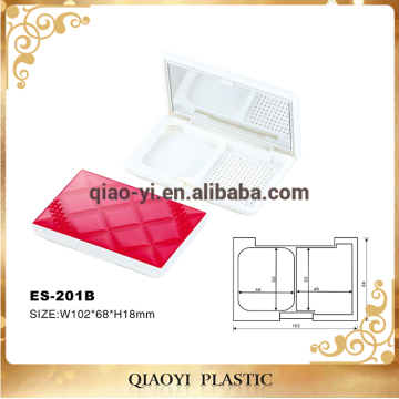 2017 new design eyeshadow case for cosmetic