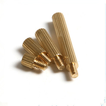 Hight qulity brass knurling standoff lelaki / wanita