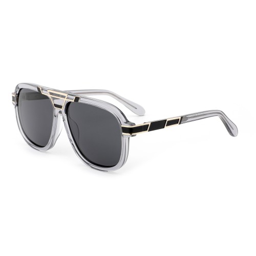 Long-lasting acetate sunglasses construction