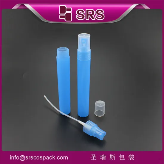 SRS plastic bottle container packaging , deoderant bottle ,plastic spray bottle for perfume