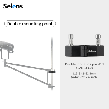 Selens RigTree Double Mounting Point SAB13-C2 Workstation Support Frame Accessories