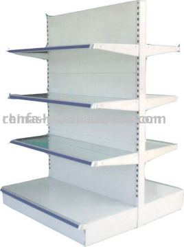 (Square tube stand)high quality cold steel supermarket shelf