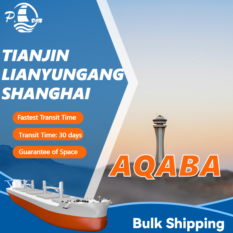 Bulk Shipping from Shanghai to Aqaba