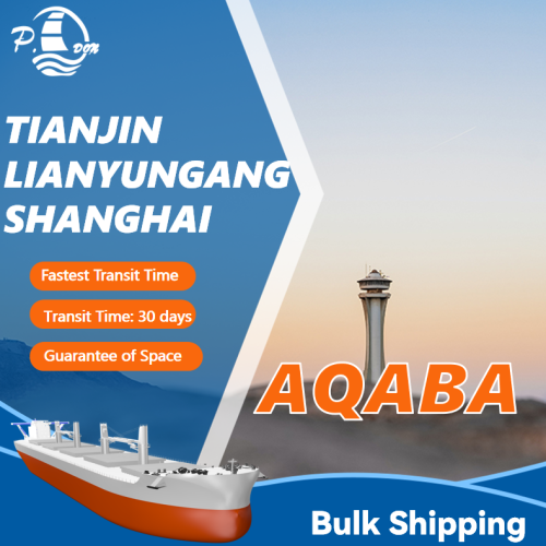 Bulk verzending van Shanghai naar Aqaba