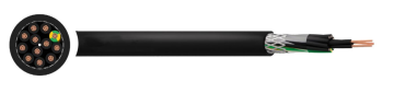 YSLYCY 0.6/1kV Black Cable