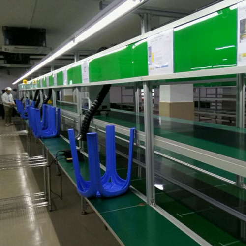 Camera Belt Conveyor Assembly Line