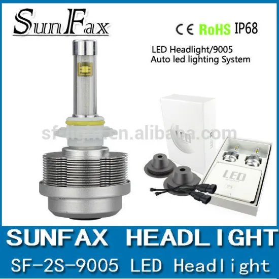 SUNFAX New Arrivals 2S Plug and Play 9005 High Power LED Headlight For Cars IP68 30w 3600LM led headlight bulb