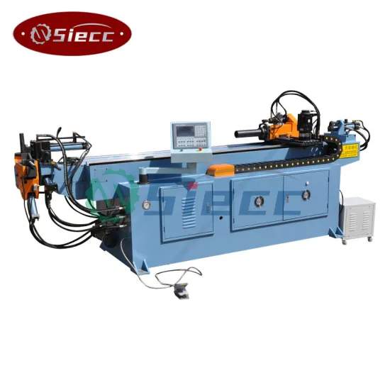 2 Axis Hydraulic CNC Square Copper Exhaust Tube Pipe Bending Machine