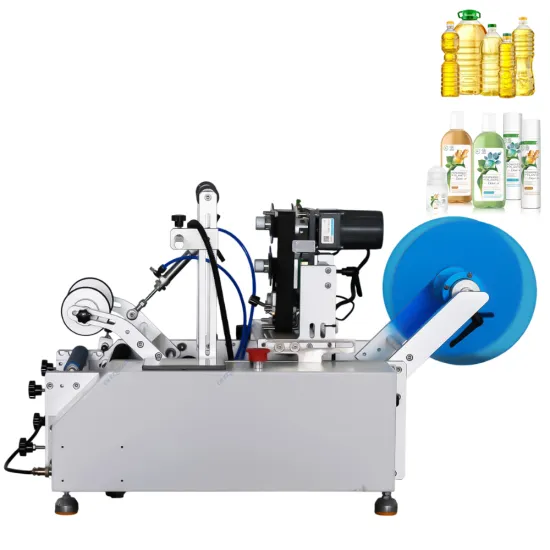 High Efficiency Semi-Auto Round Bottle Labeling Machine