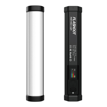 RGB Tube Video Light: Live Stream, Handheld Photography, and Tripod Stand Included