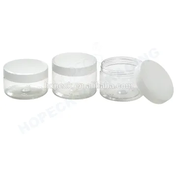 round shape PET jar 115,120ml