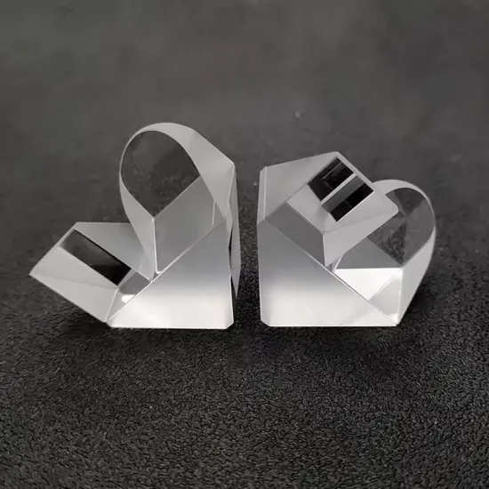 Custom Processing Fused Silica BK7 K9 Optical Glass Porro Prism
