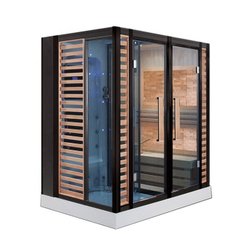 Portable Corner Steam Sauna Room for Two