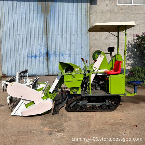 Factory-Price Crawler-Type Dry Soya Bean Combine Harvester for Sale