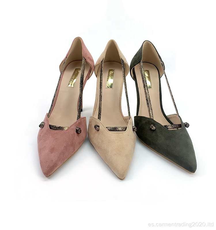 Mujeres de tacón alto Summer Elegantes zapatos de boda