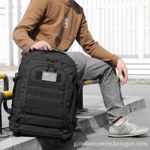 Outdoor Tactical Camo Backpack - Durable Waterproof MOLLE Hiking Bag 36-55L