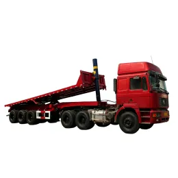 8.7-meter flatbed dump semi-trailer