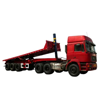 8.7-meter flatbed dump semi-trailer