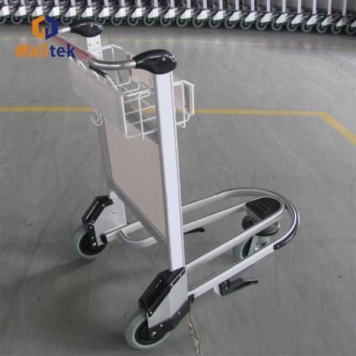 Aluminum Alloy Airport Trolley 3 wheel aluminum alloy handbrake airport trolley Manufactory