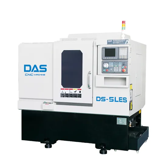 45 Degree Long Travel CNC Lathe with Milling Function: DS-5LES Slant Bed Gang Type Machine